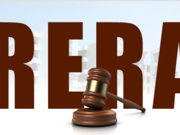 RERA - Real Estate Regulatory Authority and a gavel.