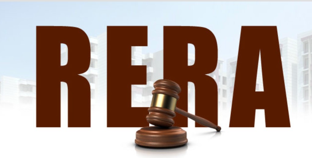RERA - Real Estate Regulatory Authority and a gavel.