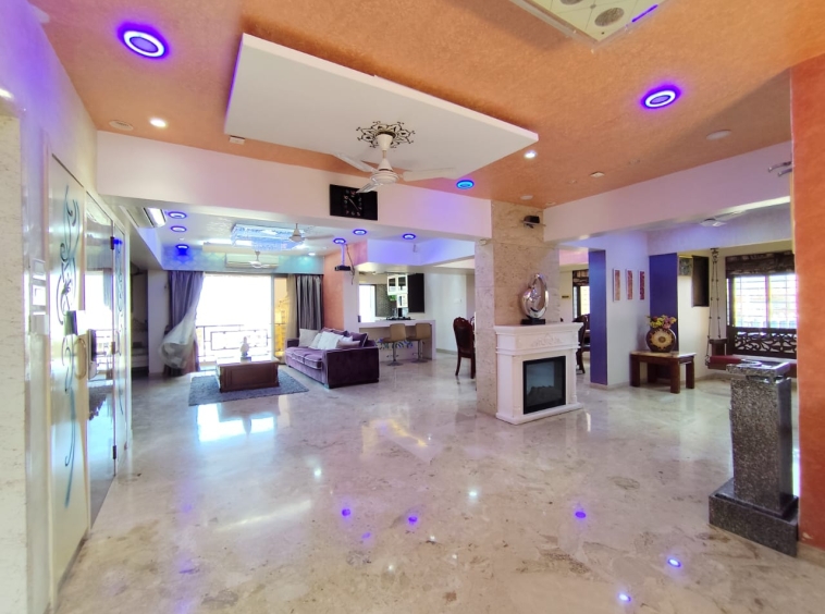 living and dining area