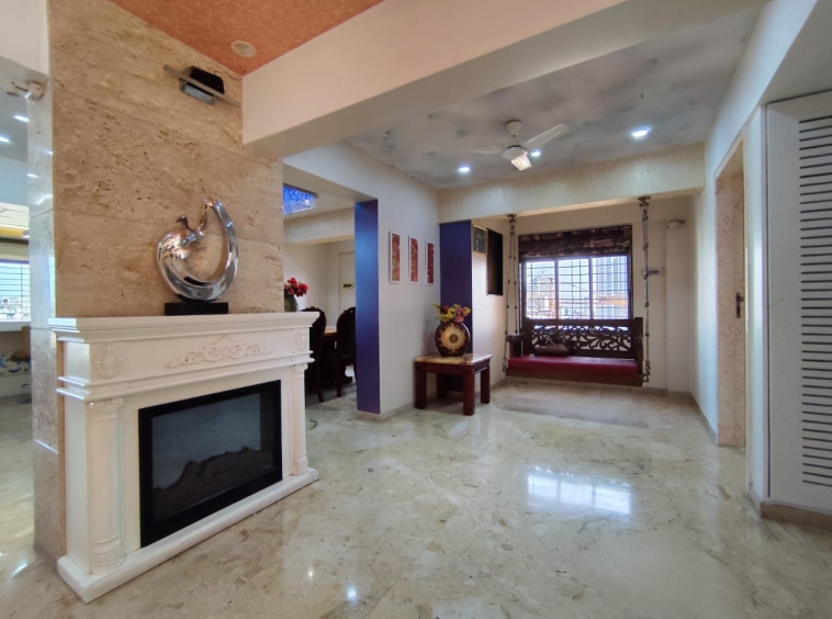 living and dining area