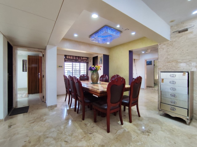 living and dining area